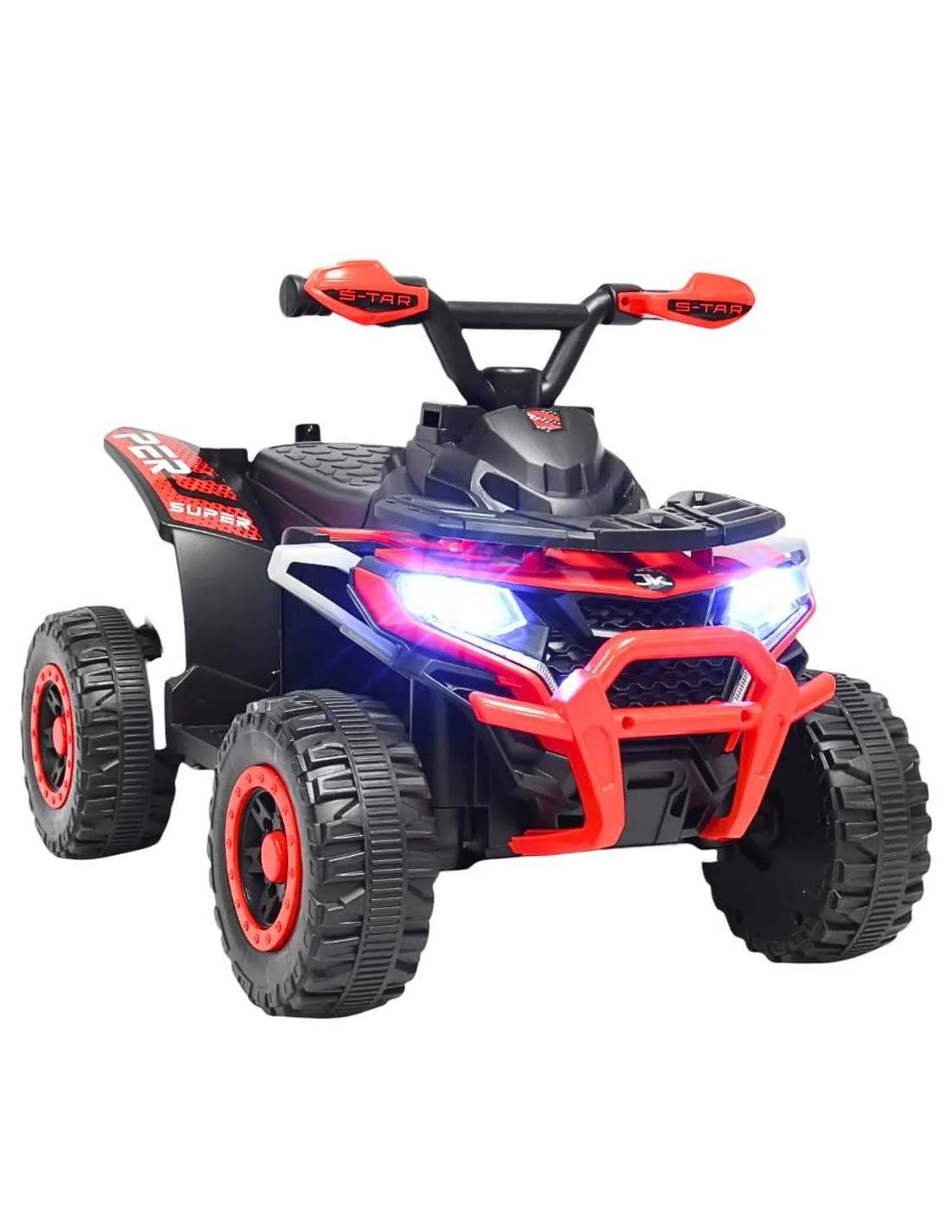 Montable Eléctrico Infanti Urban Kids LX para Niño Rojo con Bastón Dirigible y Luces — imagen 7