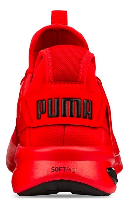 Tenis Puma Softride Enzo Evo 37704802 Caballero Rojo — imagen 5