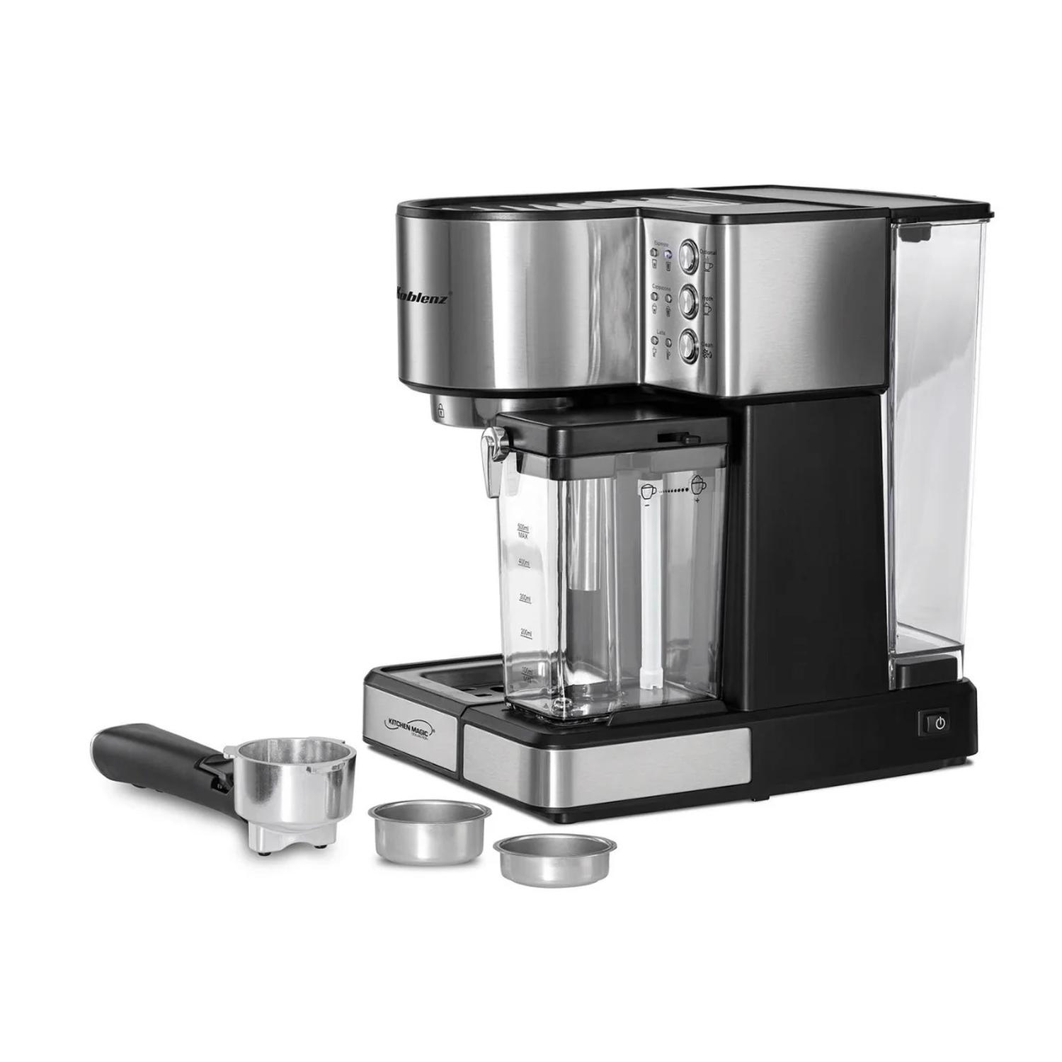 CAFETERA KOBLENZ CKM1350 ESPRESSO LATTE CAPUCCINO ACERO INOX — imagen 2