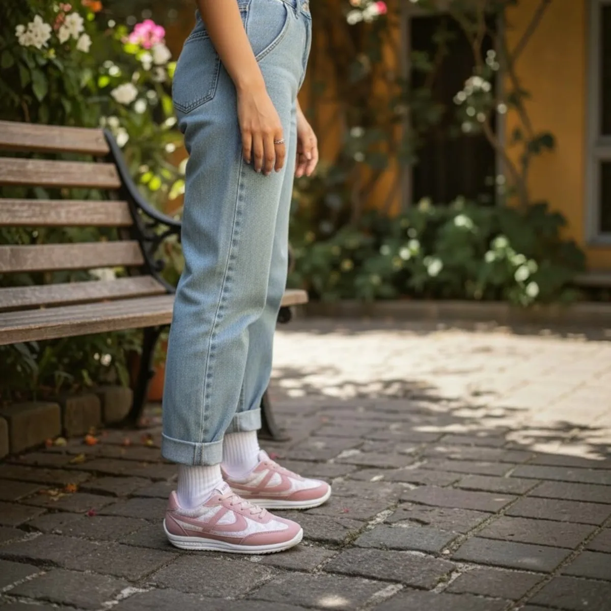 Tenis Panam Alfa Alicia Tenis Mujer Rosa — imagen 3