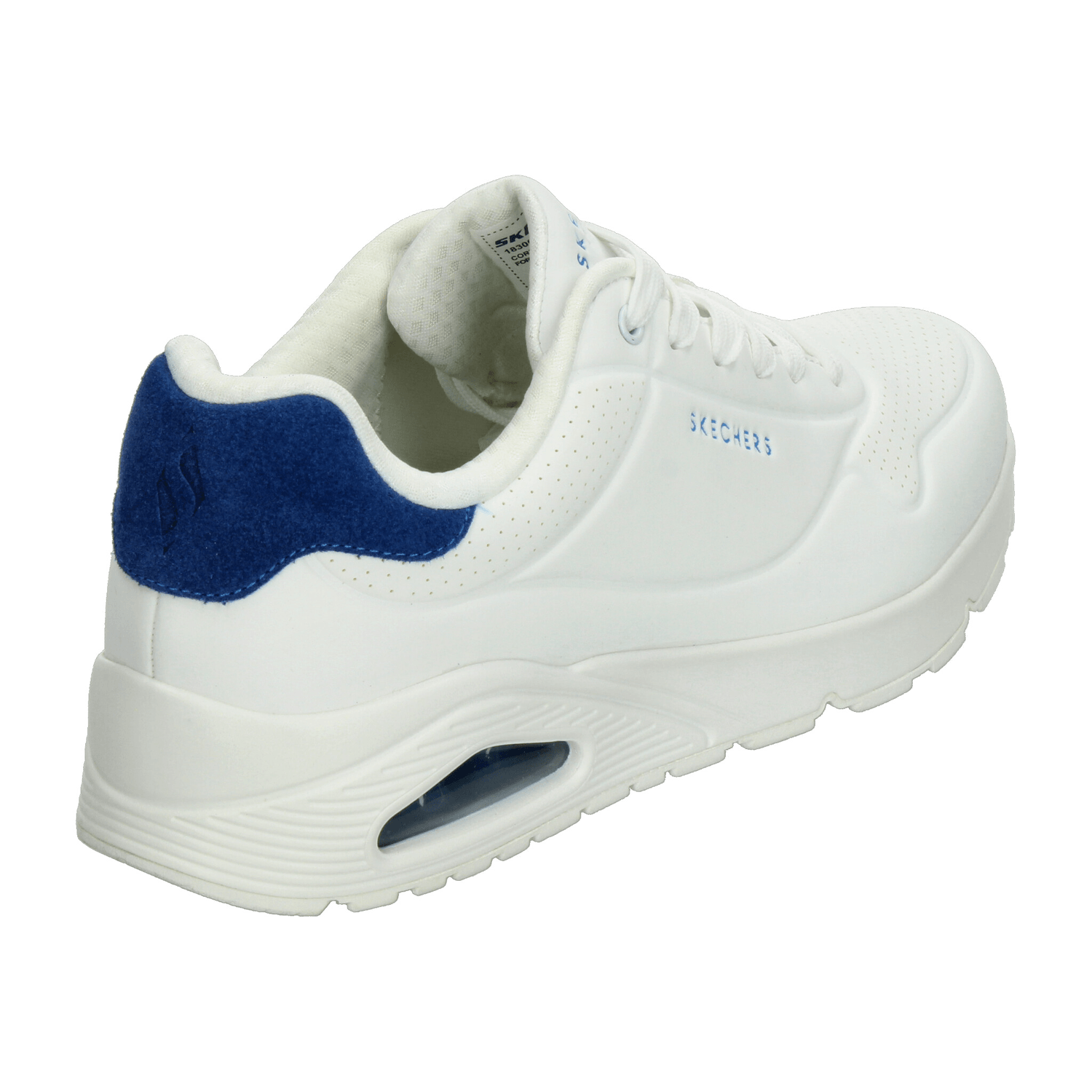 Tenis Skechers Hombre Blanco Deportivo Para Caballero — imagen 4