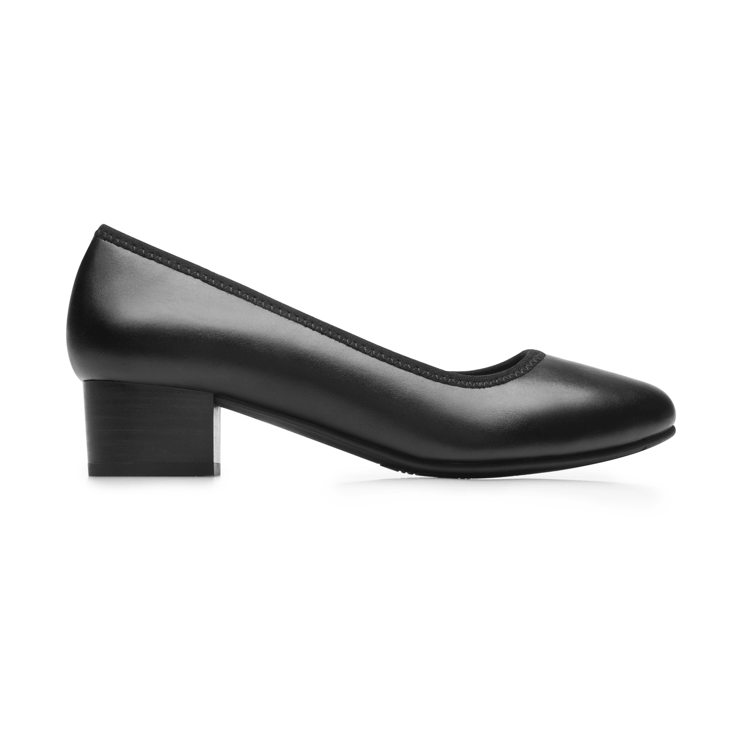 Zapatillas Flexi Zarita Dama Negro Formal Tacón Mujer — imagen 2