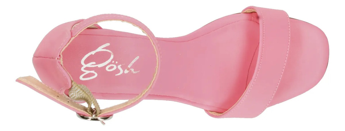 Sandalias Gosh Dama Casual Tacón Rosa Mujer — imagen 16