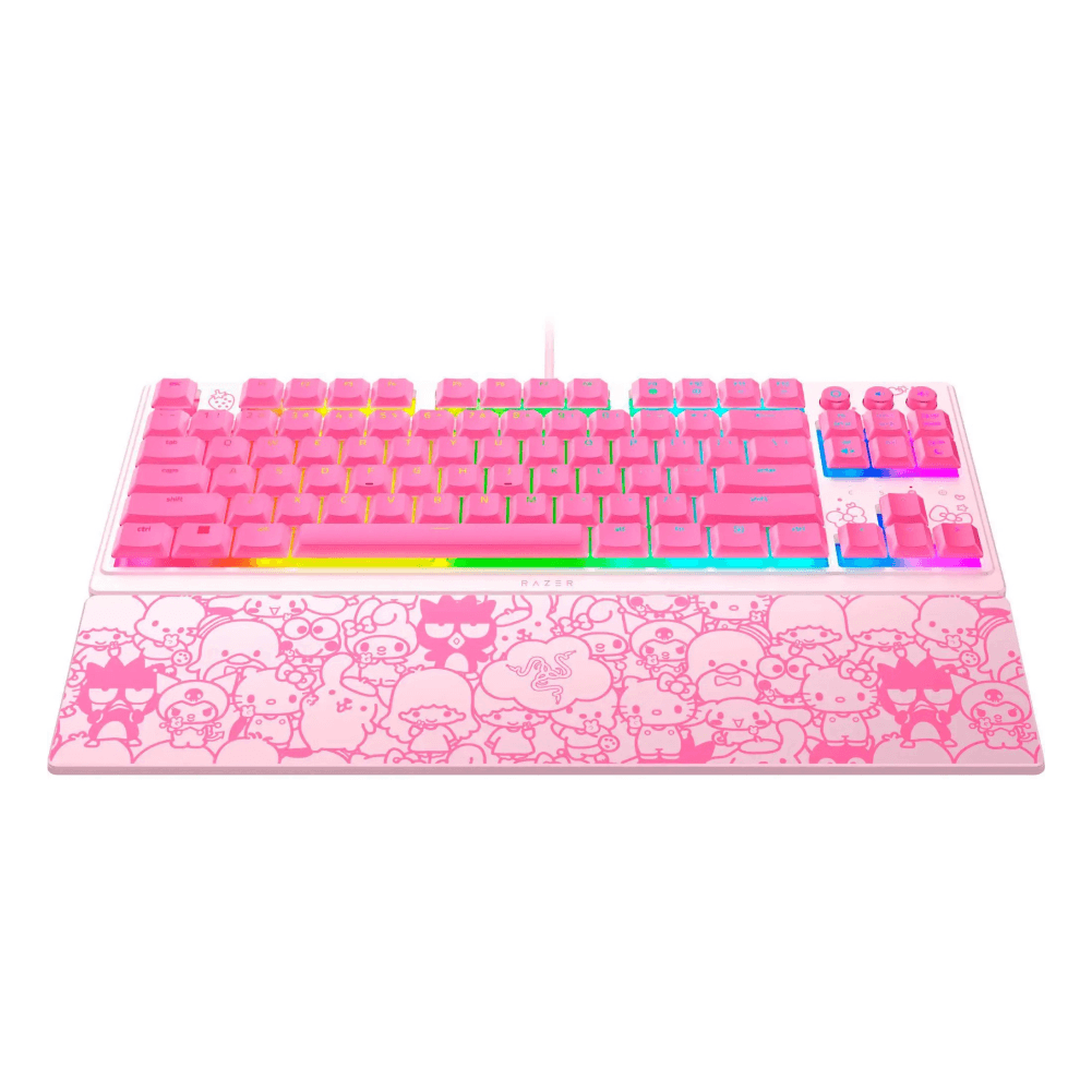 Teclado Gamer Alámbrico Razer Ornata V3 Tenkeyless (Ingles) - Hello Kitty and Friends — imagen 2