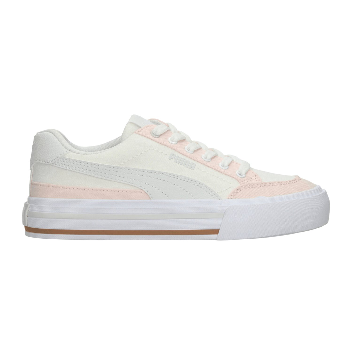 Tenis Puma Court Classic Dama Off White Casual Para Mujer — imagen 2