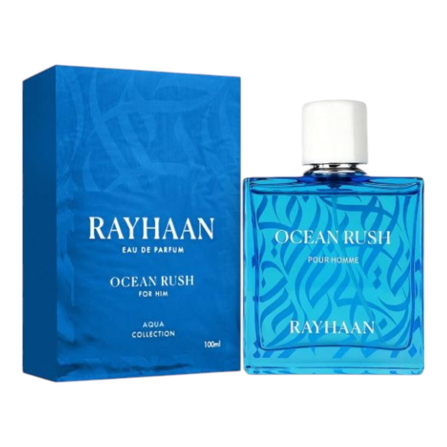 RAYHAAN OCEAN RUSH EDP 100 ML — imagen 3
