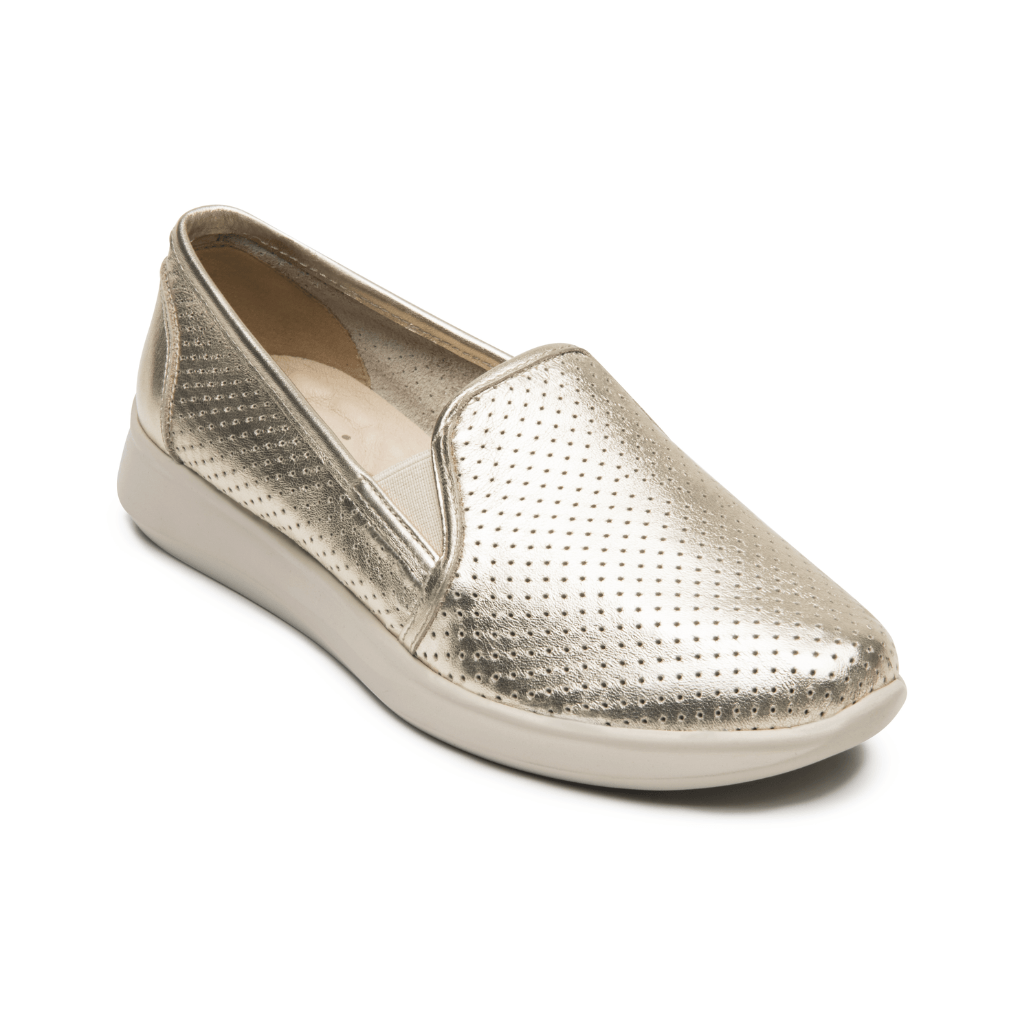 Zapato Flexi Jocelyn Dama Casual Cómodo Dorado Mujer — imagen 2