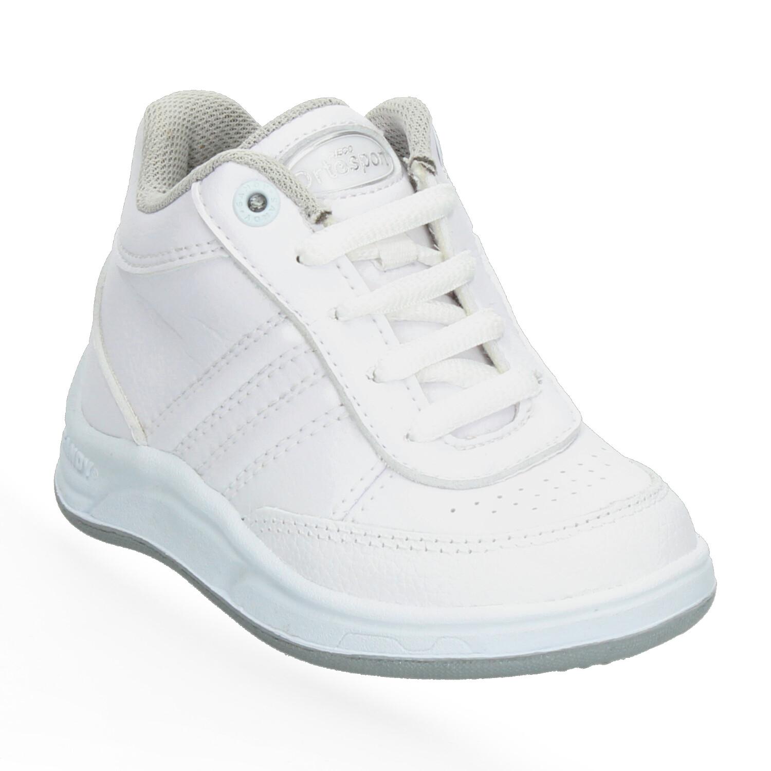 Tenis Pie-co Niño Ortopédico Blanco Infantil T15-26 — imagen 4
