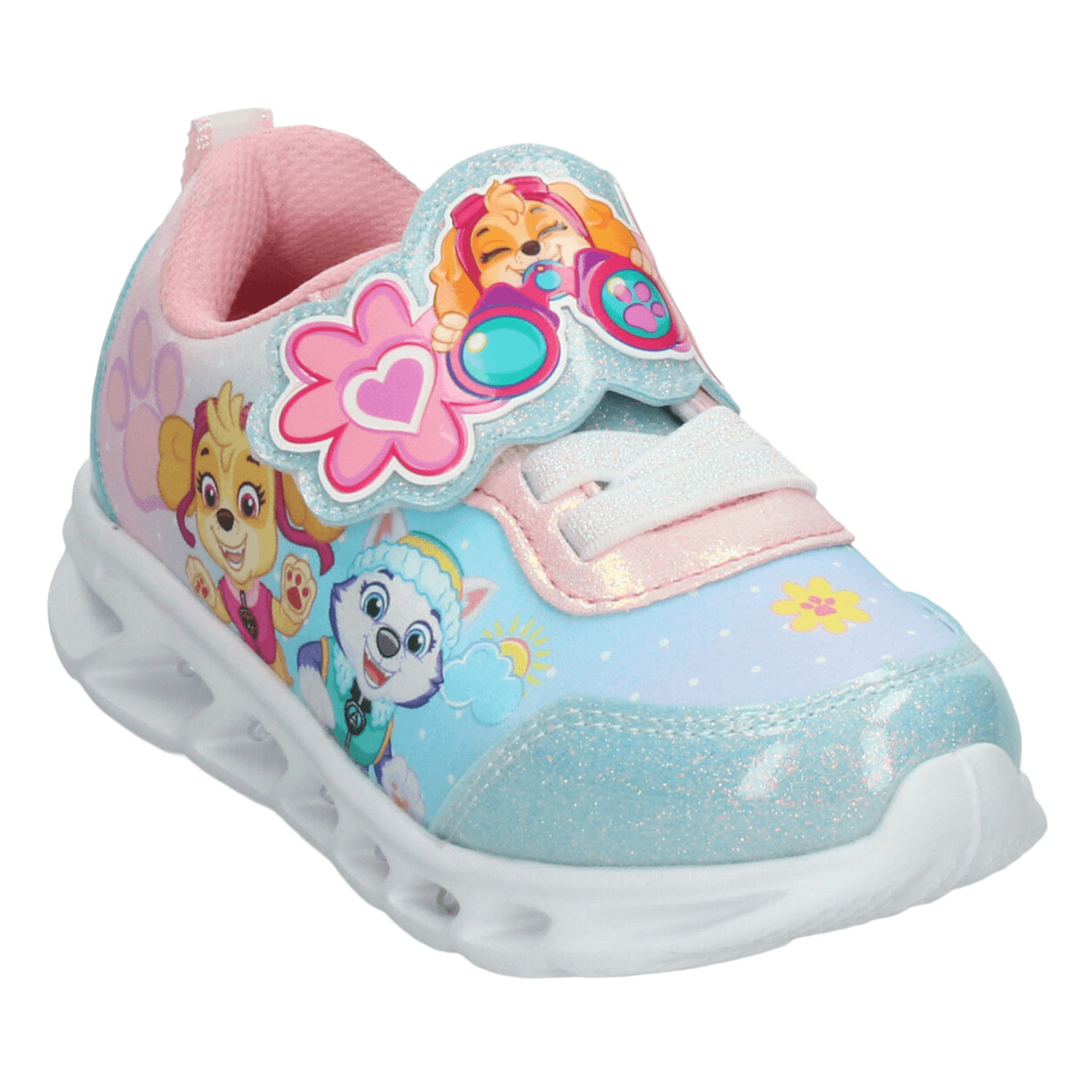 Tenis Nickelodeon Paw Patrol Niña Casual Luz Led Azul Infantil T18-22 — imagen 4