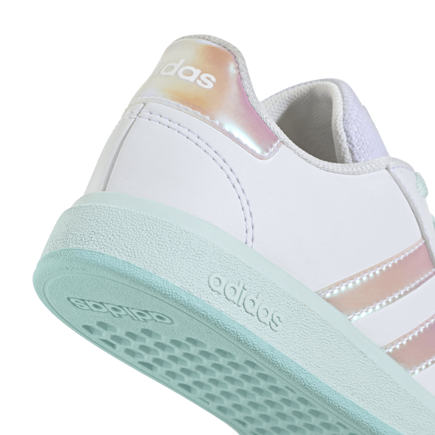 Tenis Adidas Grand Court 2.0 Niña Casual Blanco Infantil T22-26 — imagen 6