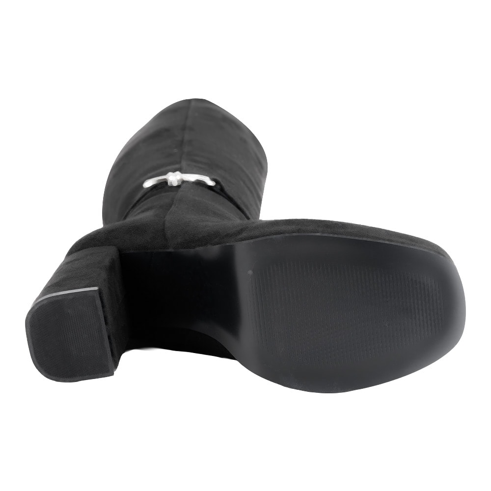BOTA DAMA SAO PAULO VESTIR TUBO ALTO CUADRADA 10Cm 1344654 — imagen 10