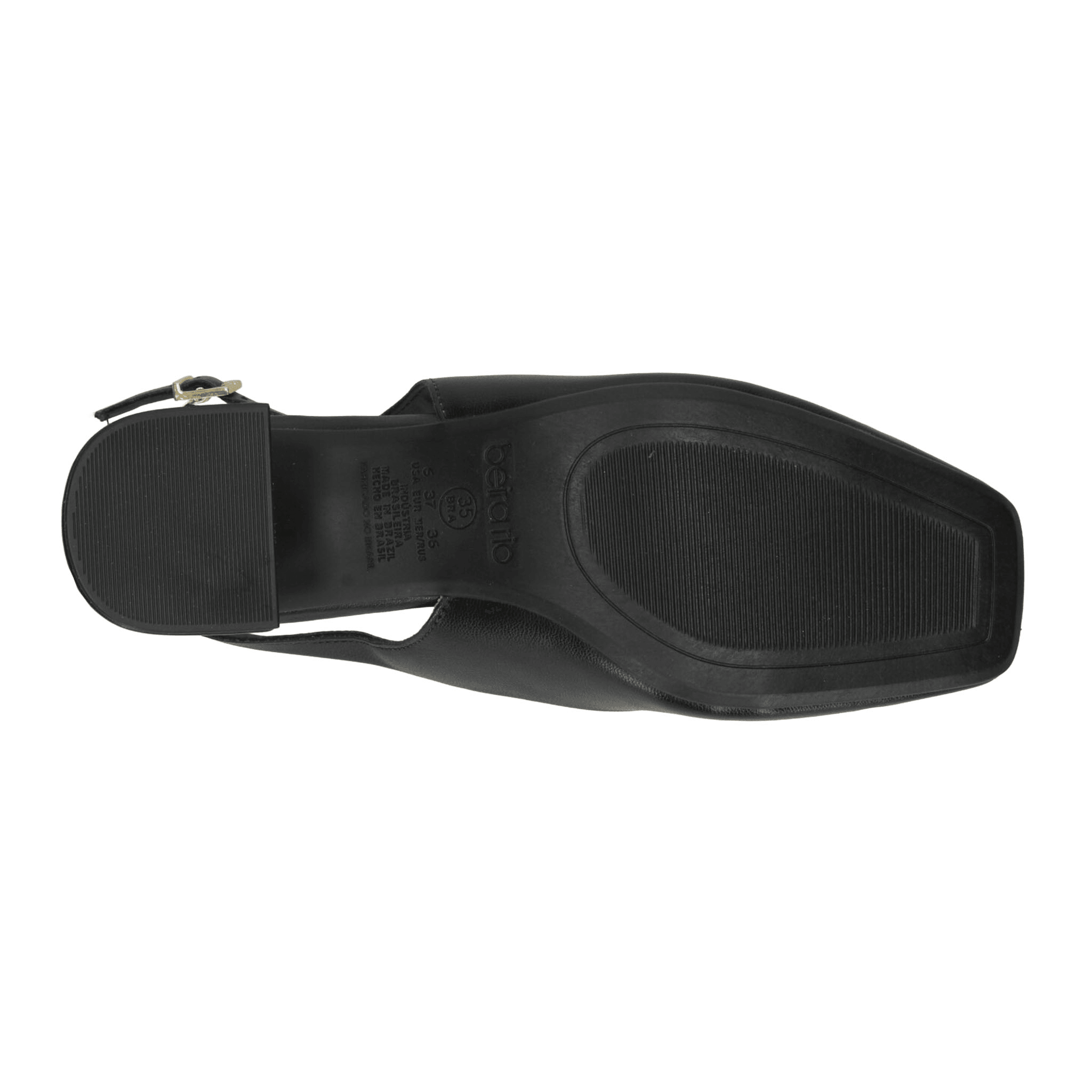 Zapatilla Beira Rio Dama Casual Slingback Negro Mujer — imagen 18