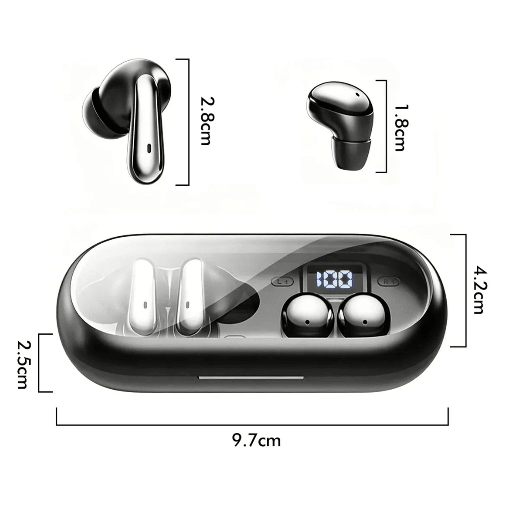 HH More T55 Pro & Mini. Dos en uno. TWS Inalámbricos Bluetooth con Control Táctil — imagen 6