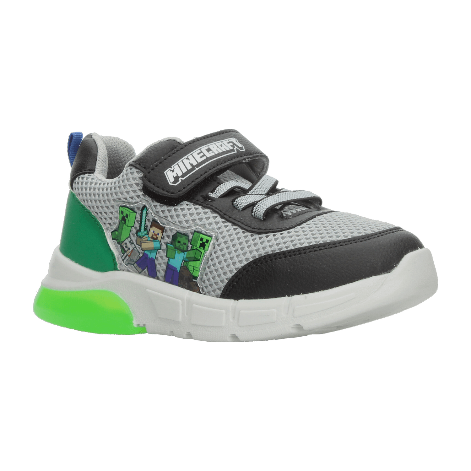 Tenis Minecraft Niño Casual Gris Infantil T15-18 — imagen 2