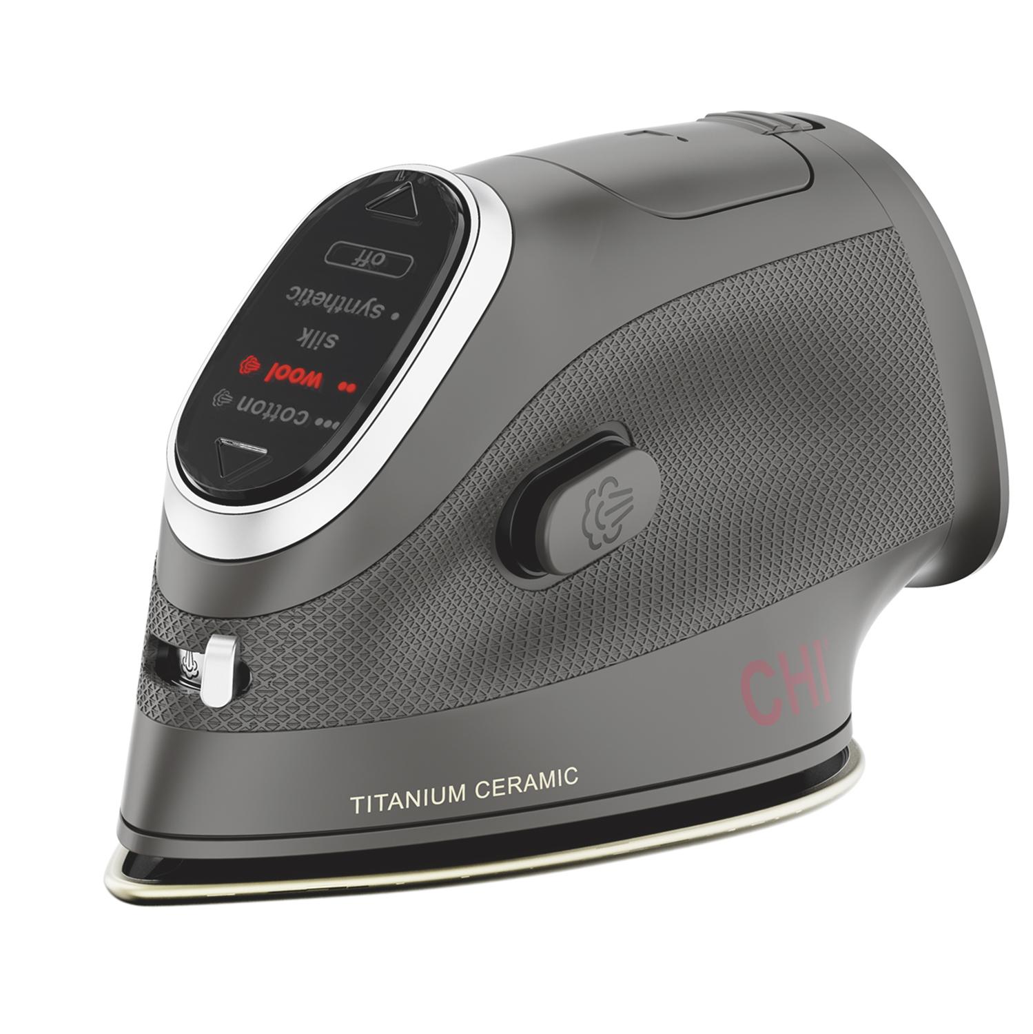 PLANCHA ELECTRONICA CHI 13120 CABLE RETRACTIL HAMILTON BEACH — imagen 1