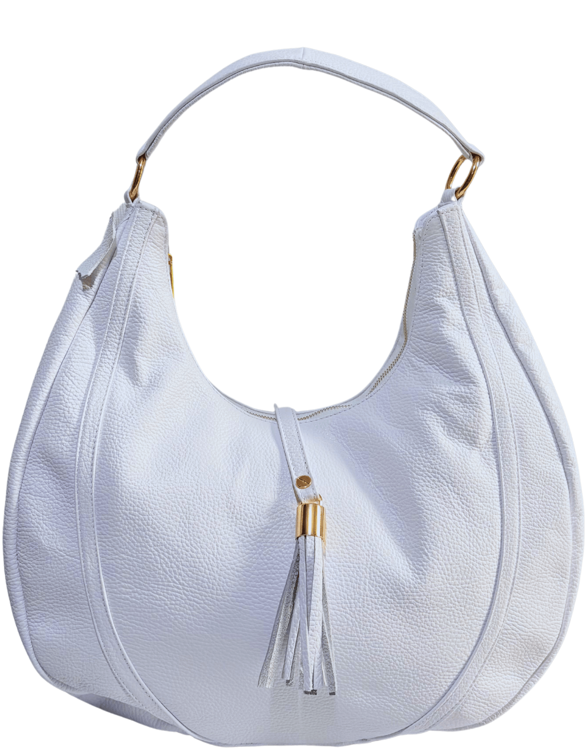 Bolso Grande De Piel Legitima Ternera Original Suave Negro Aitana — imagen 10
