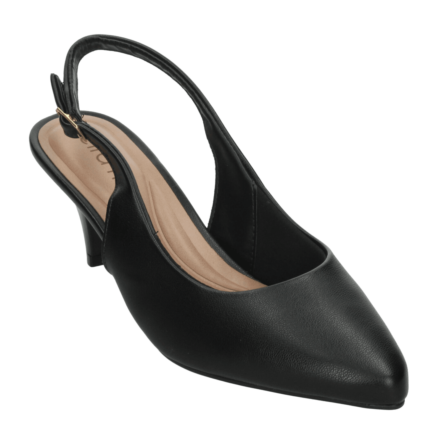 Zapatillas Beira Rio Dama Negro Formal Slingback Mujer — imagen 5