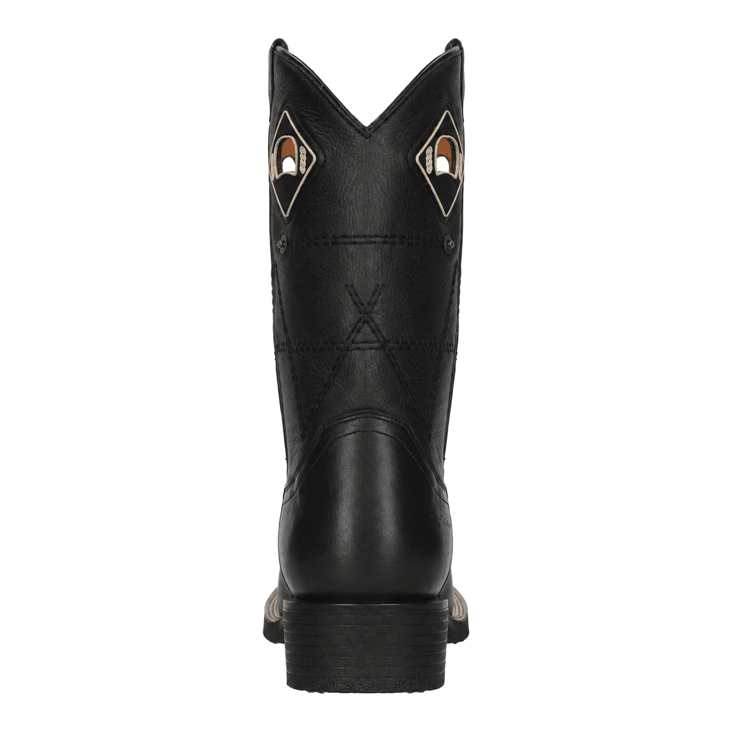 Bota Wrangler Hombre Negro Vaquero Casual Caballero — imagen 8