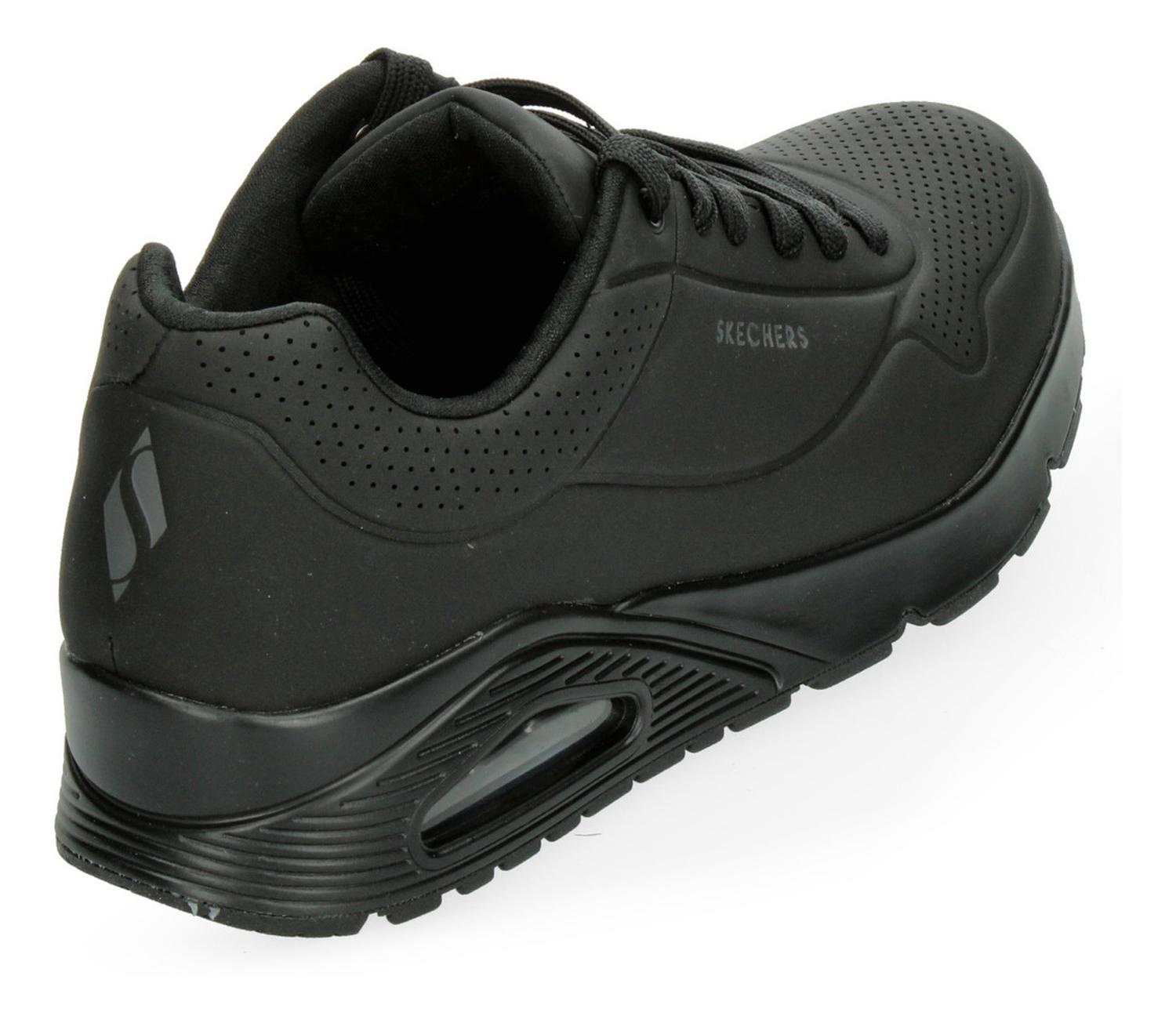 Tenis Skechers Uno Stand On Air Hombre Negro Para Caballero — imagen 7