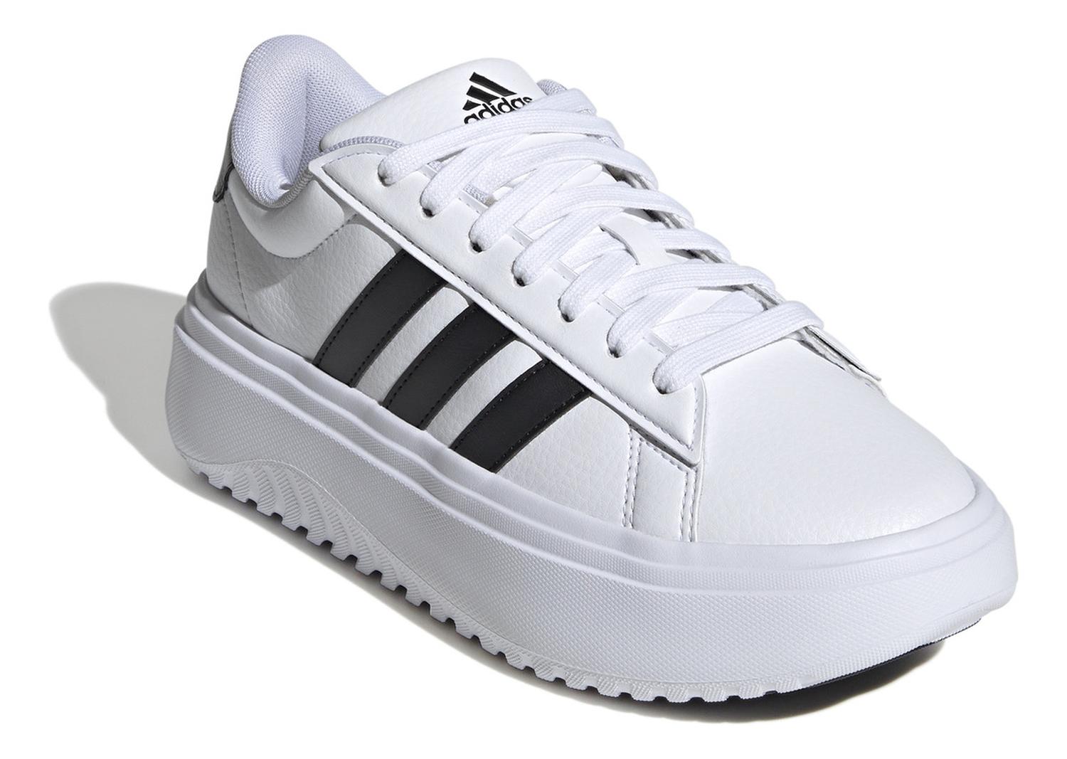 Tenis adidas Grand Court Dama Casual Plataforma Blanco Mujer — imagen 2