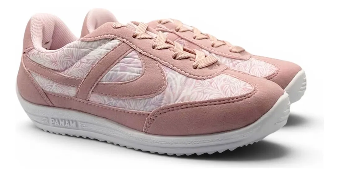 Tenis Panam Alfa Alicia Tenis Mujer Rosa — imagen 1