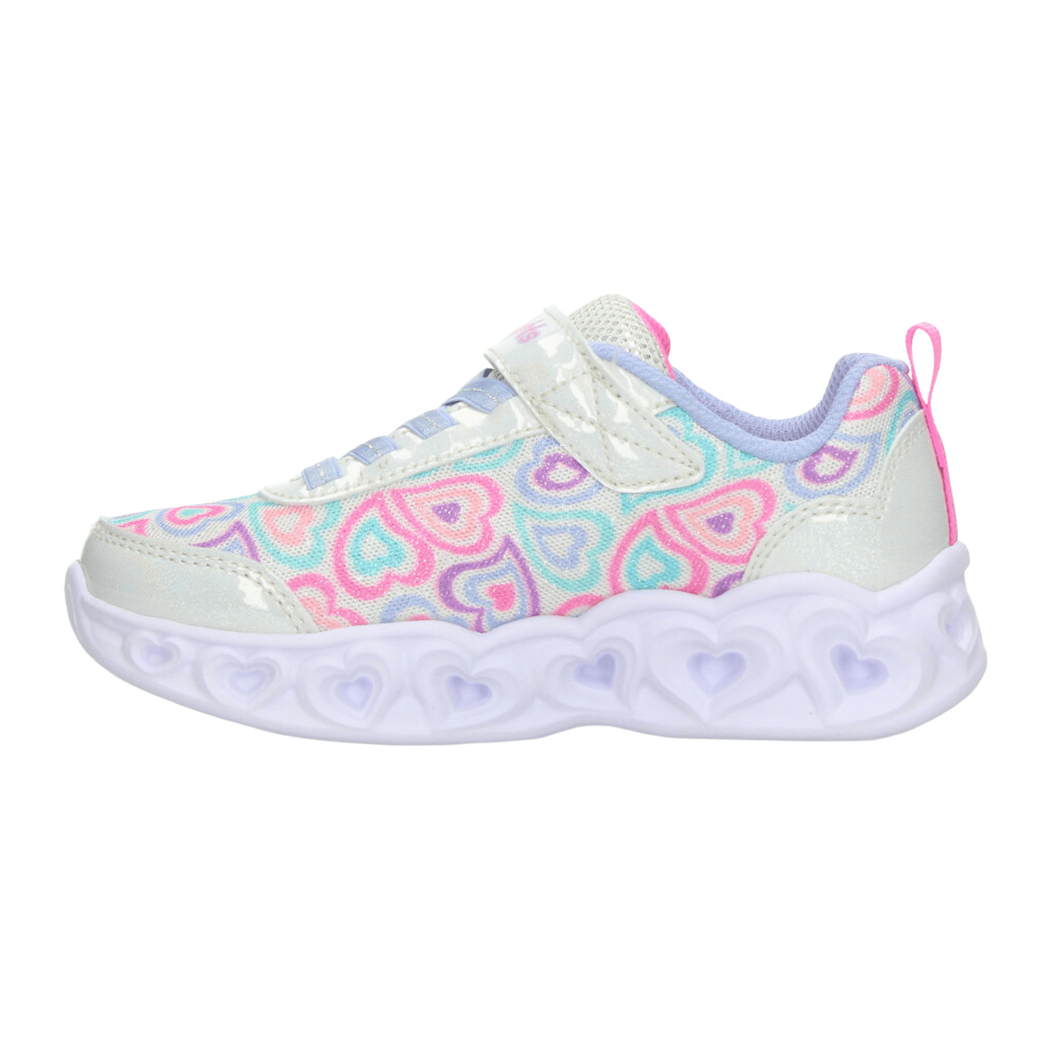 Tenis Niña Skechers Heart Lights Blanco Casual Led Infantil T17-22 — imagen 6