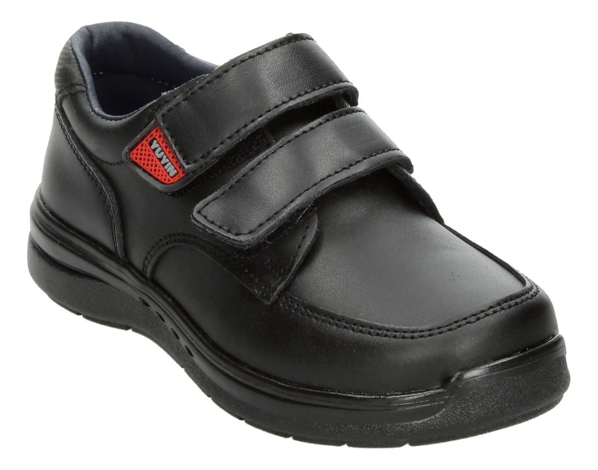 Zapato Yuyin Niño Escolar Negro Infantil T18-22 — imagen 13