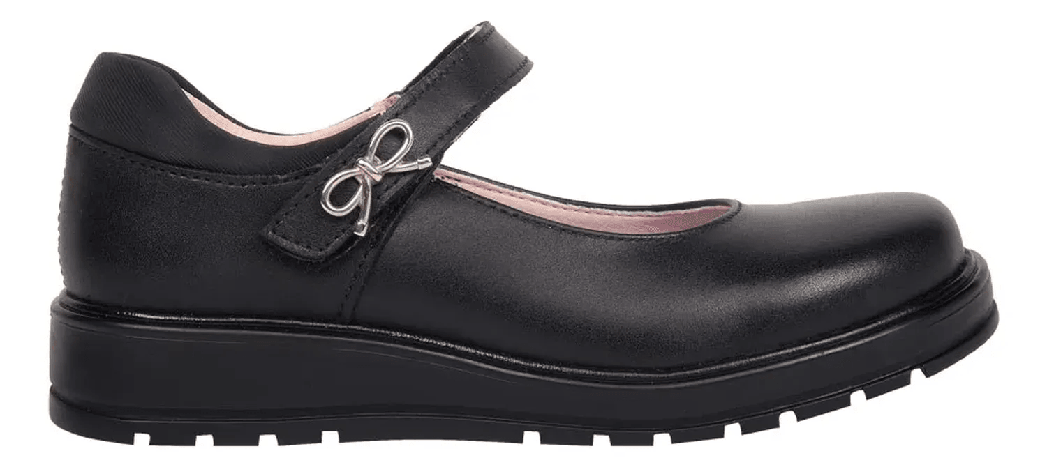 Zapato Escolar Yu Yin Niña De Piel Moño 1338644 — imagen 7