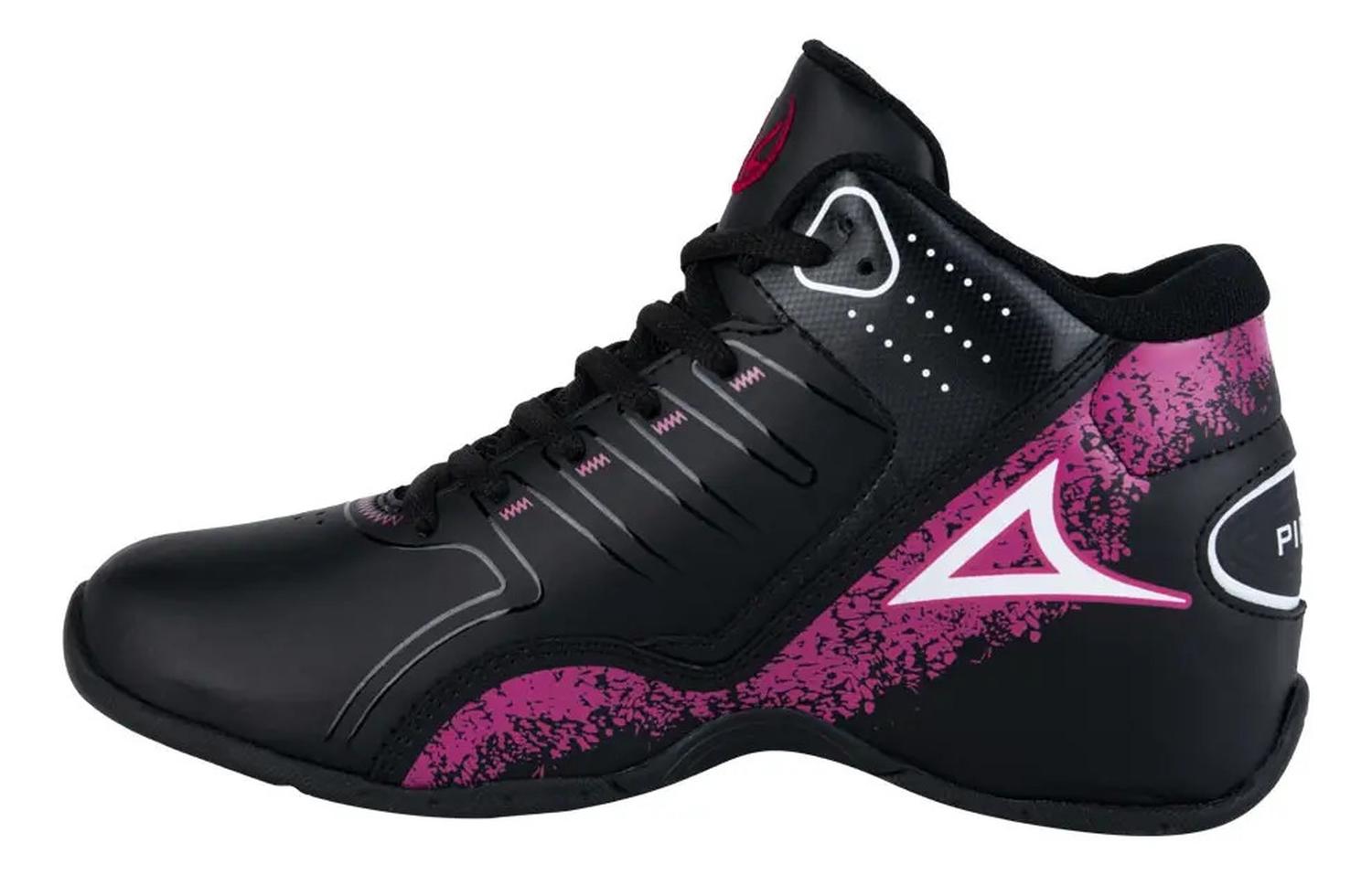 Tenis Bota Pirma Dama Sneaker Basketball Craquelado 1260559 — imagen 5