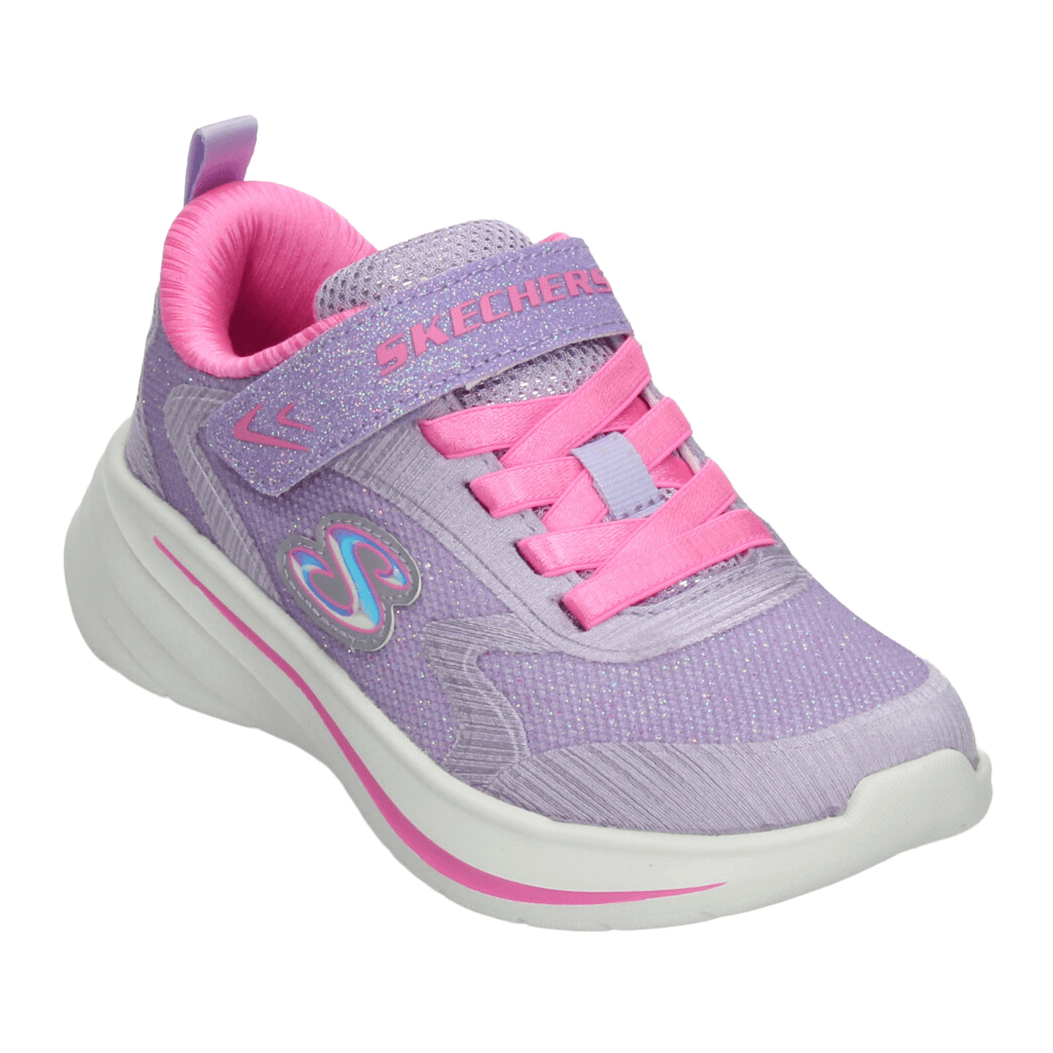 Tenis Skechers Wave 92 Niña Lavanda Deportivo Infantil T17-22 — imagen 5