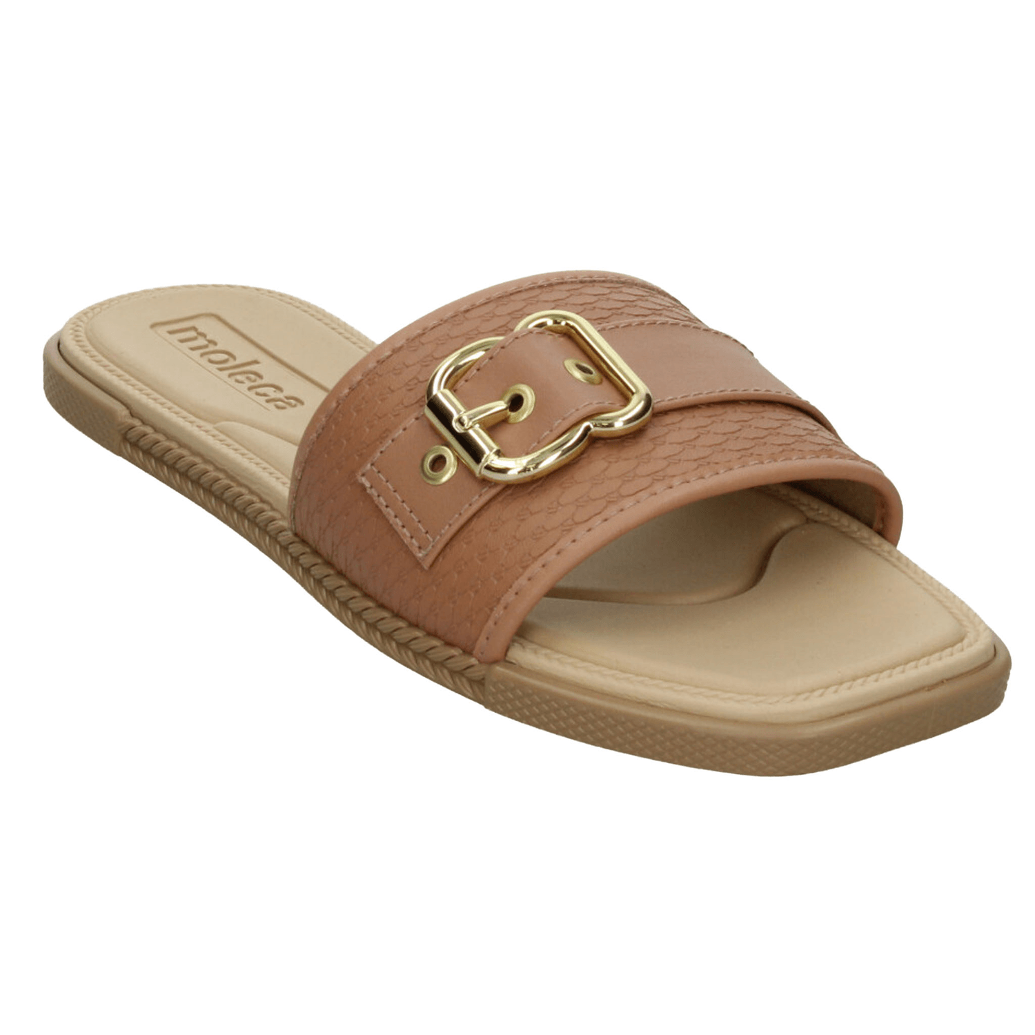 Sandalias Dama Moleca Café Casual Mujer — imagen 5