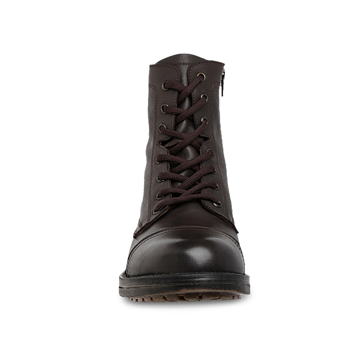 Bota hombre botín vestir Caballero Biker Workland 89725 café — imagen 3