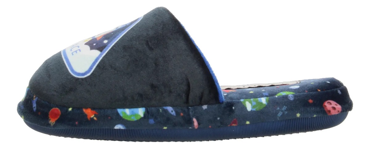 Pantuflas Wafiq Niño Afelpada Azul Marino Infantil T16-21 — imagen 14
