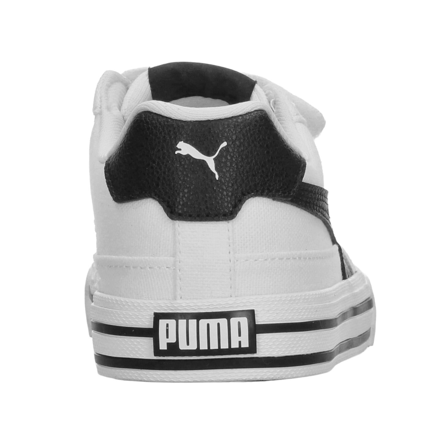 Tenis Puma Court Classic Vulc Niño Blanco Deportivo Infantil T16-22 — imagen 8