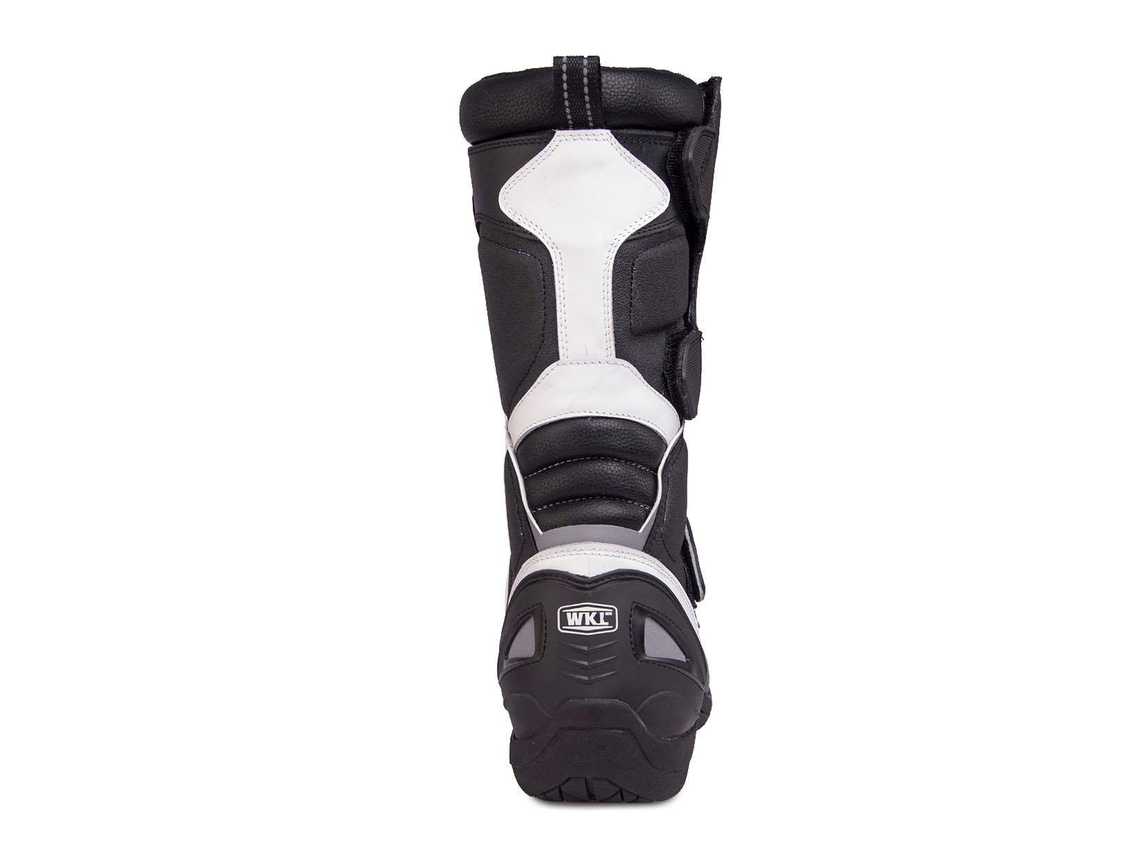 Botas Biker Hombre Doble proposito Moto Workland 009 Blanco — imagen 11