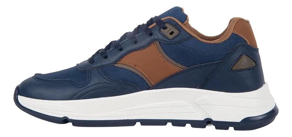 Tenis Next & Co Caballero Retro Runner Casual Lona 1297991 — imagen 11