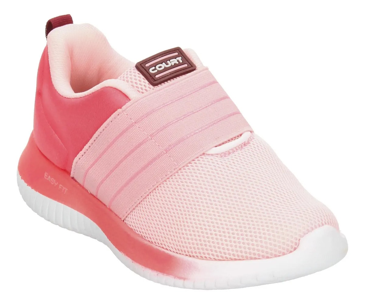 Tenis Court Niña Casual Rosa Infantil T18-22 — imagen 11