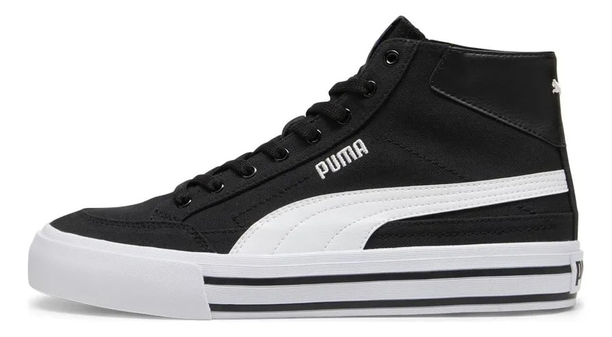 Tenis Puma Caballero Casual Court Classic Vulc Mid 1140071 — imagen 14