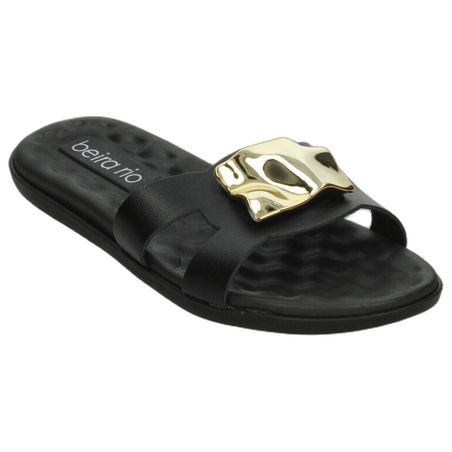 Sandalias Beira Rio Dama Casual Negro Mujer — imagen 4
