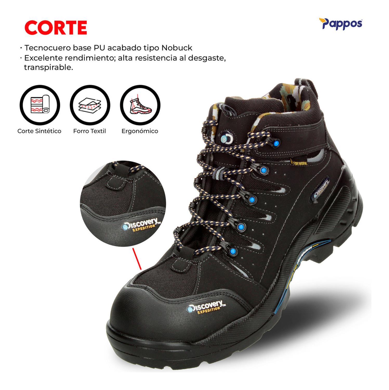 Bota Industrial Discovery Hombre Industrial Casquillo Negro Caballero — imagen 3