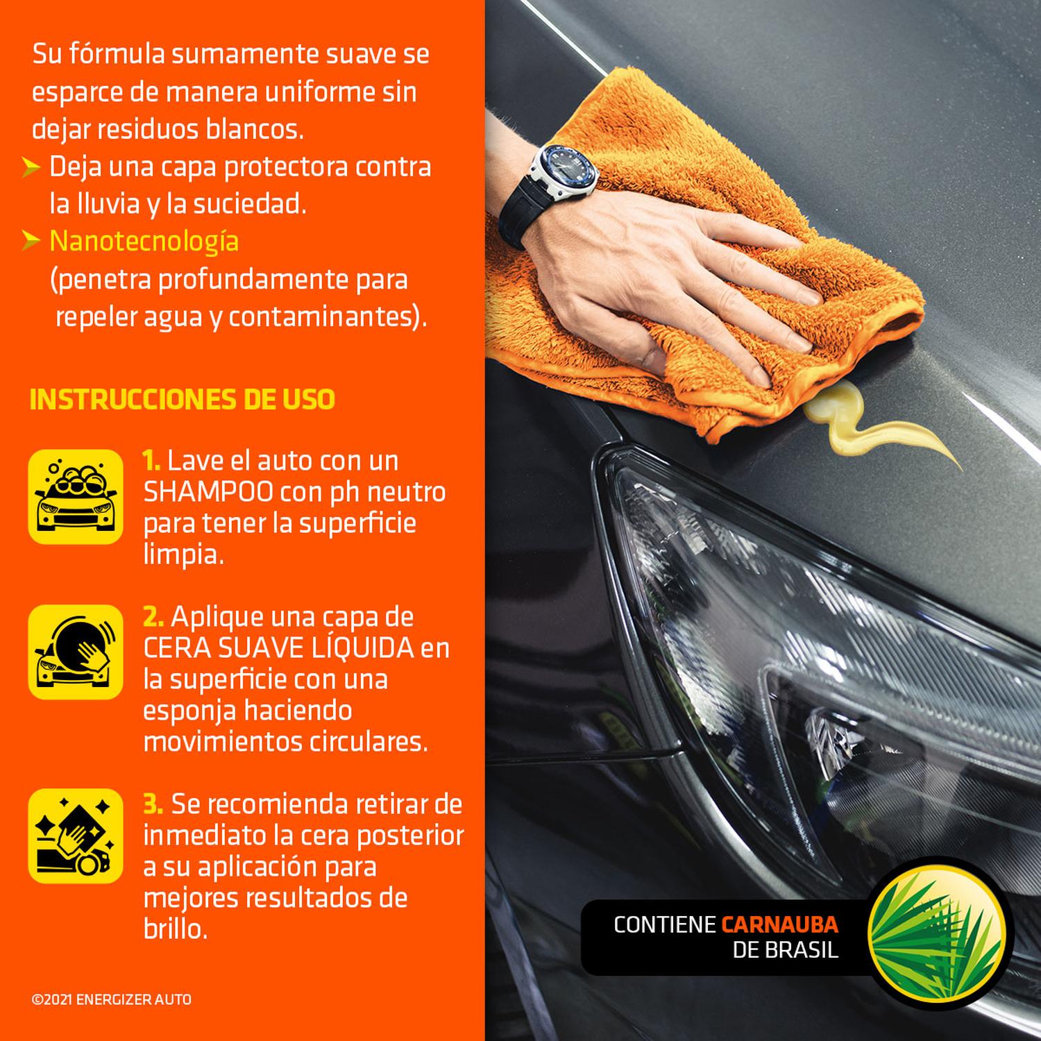 Cera Auto Camión Líquida fácil Aplicación Armor All 500ml — imagen 3