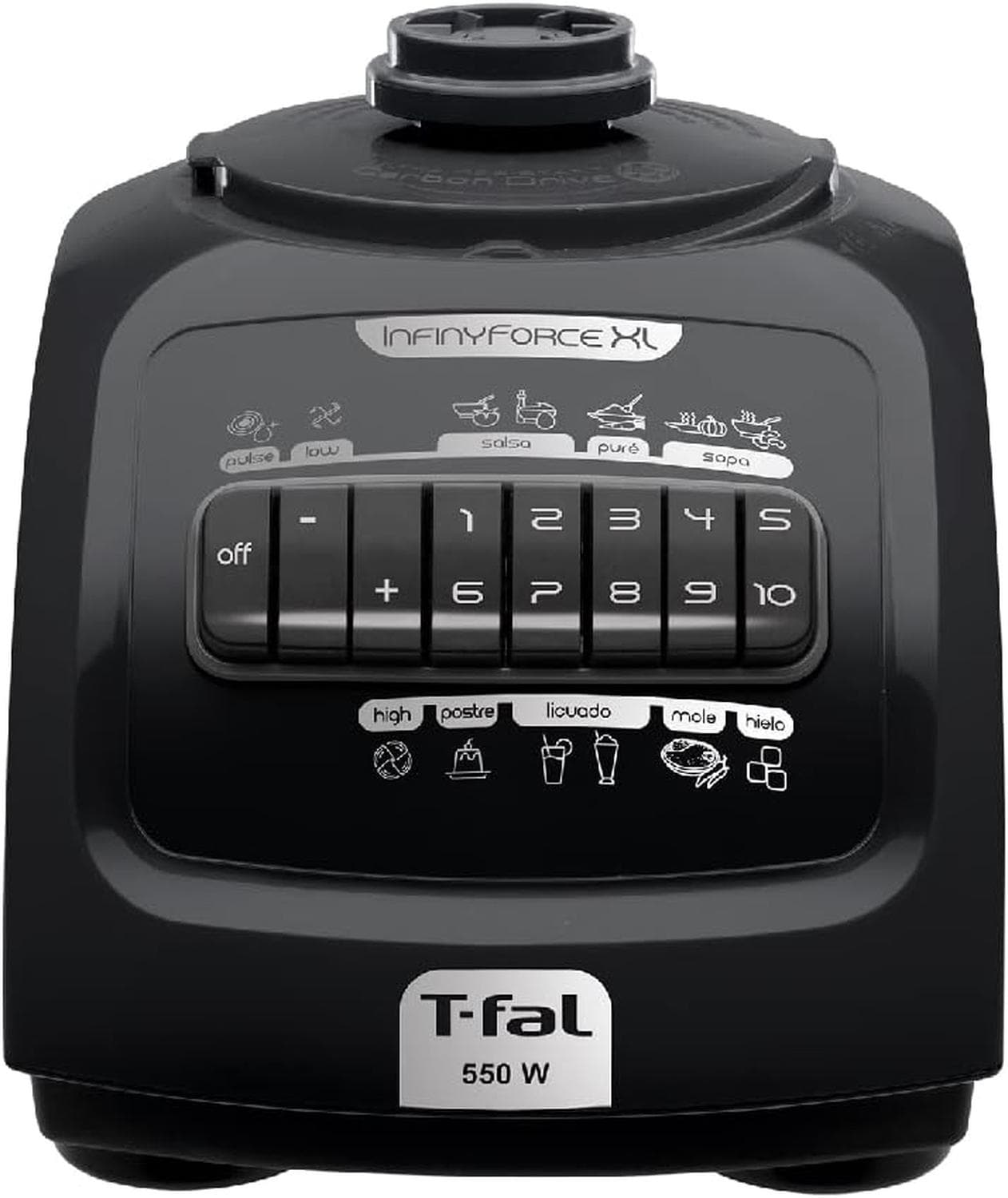LICUADORA TFAL LN8208MX INFINYFORCE XL 10VEL VIDRIO — imagen 4
