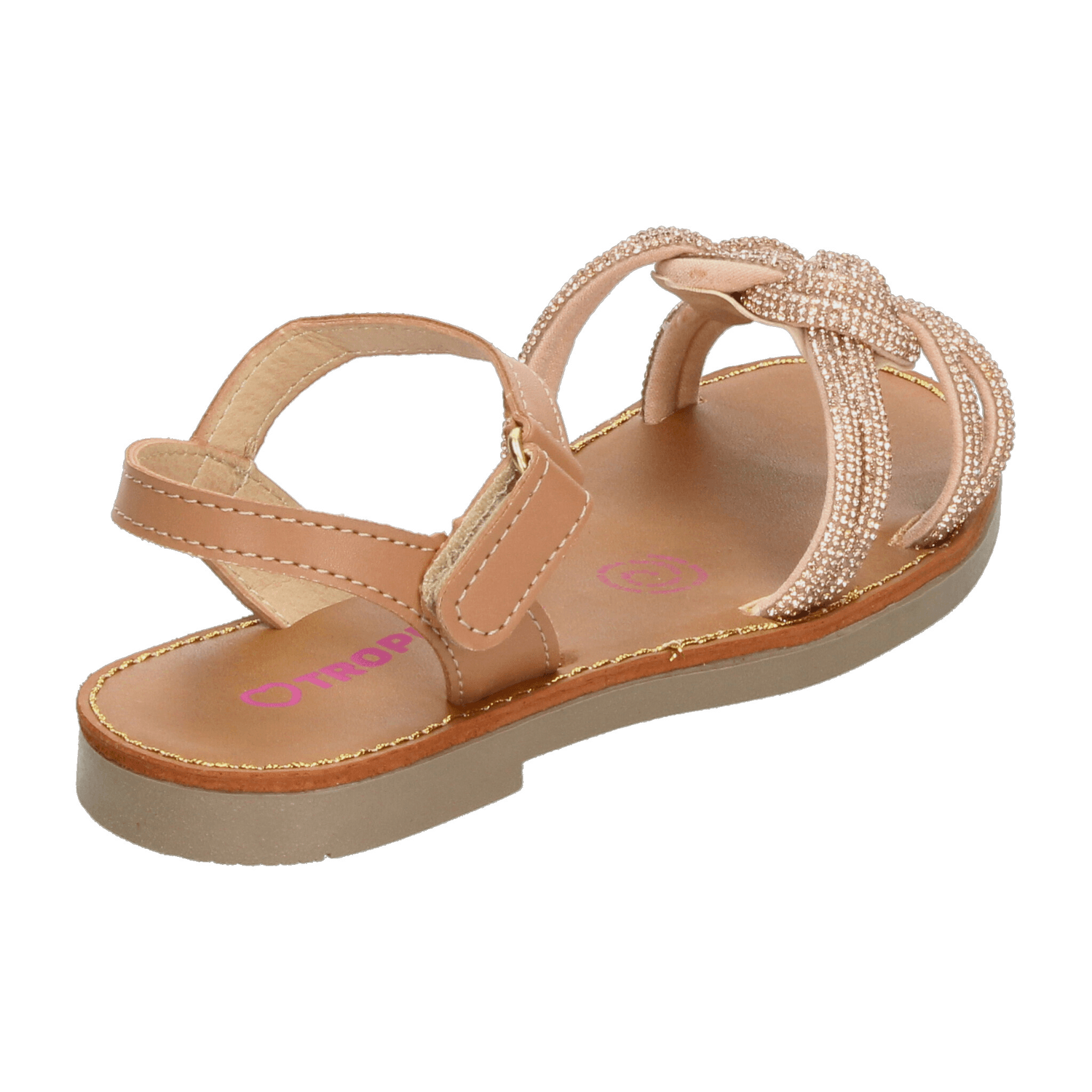 Sandalias Tropicana Niña Nudo Casual Maquillaje Infantil T22-26 — imagen 3
