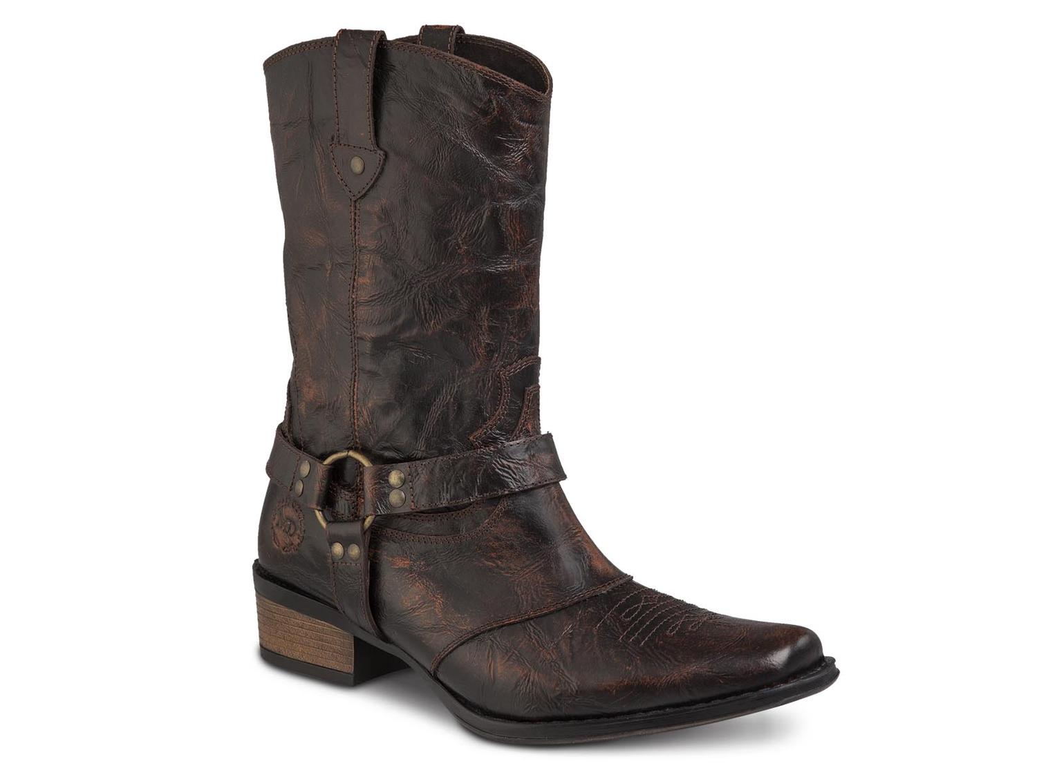 Bota hombre vaquera caballero Urban Cowboy 40707 café — imagen 1