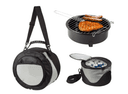 Asador Portatil Carbon con Hielera 5 litros