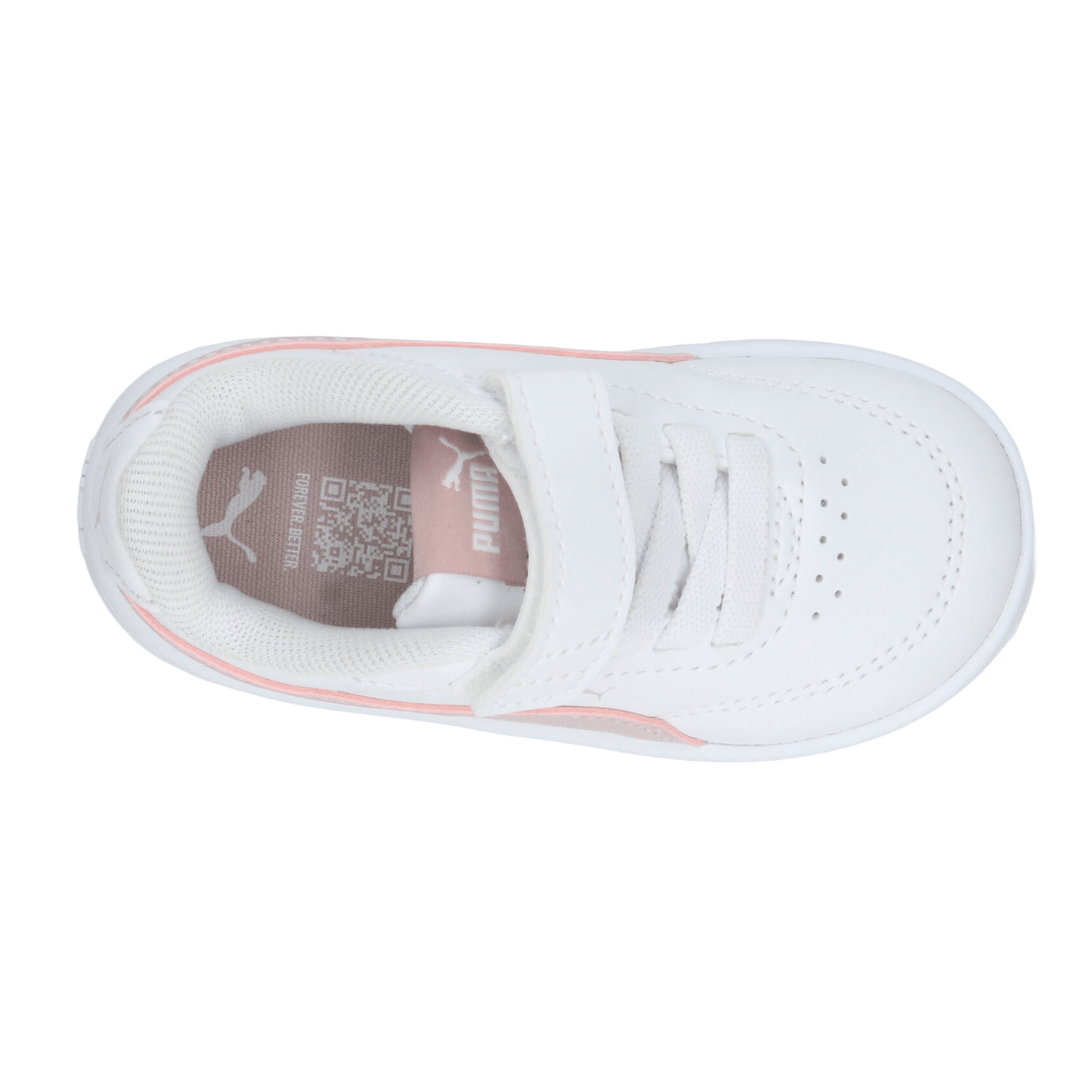 Tenis Niña Puma Court Classic Blanco Casual Infantil T10-17 — imagen 9