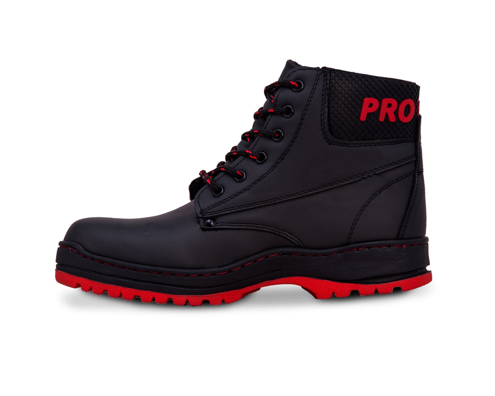 Botas industriales tacticas hombre Piel trabajo botin P04 — imagen 13