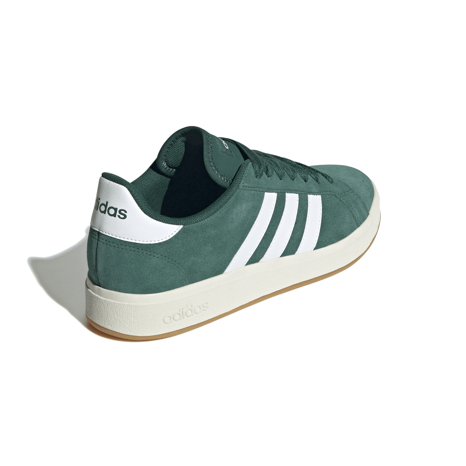 Tenis Adidas Grand Court Hombre Casual Verde Caballero — imagen 3