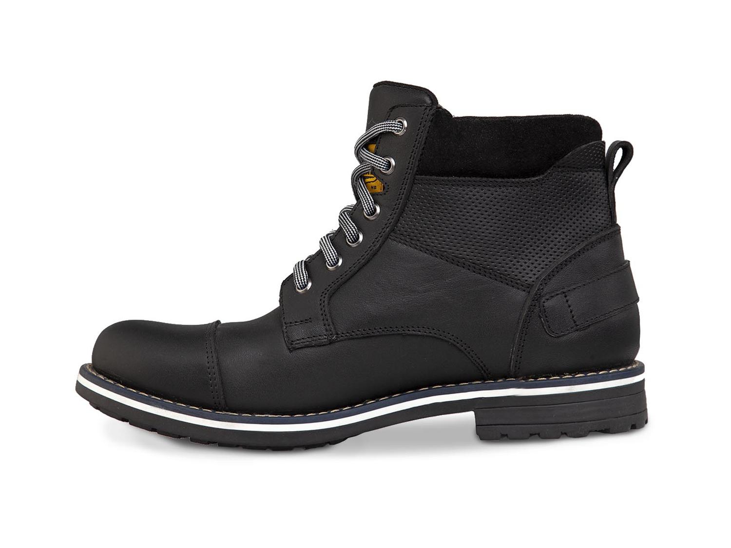 Bota hombre casual caballero Biker Workland 89713 Negro — imagen 4