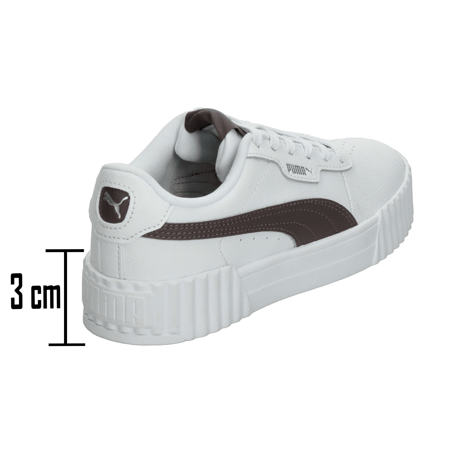 Tenis Puma Carina 3.0 Dama Casual Blanco Mujer — imagen 3